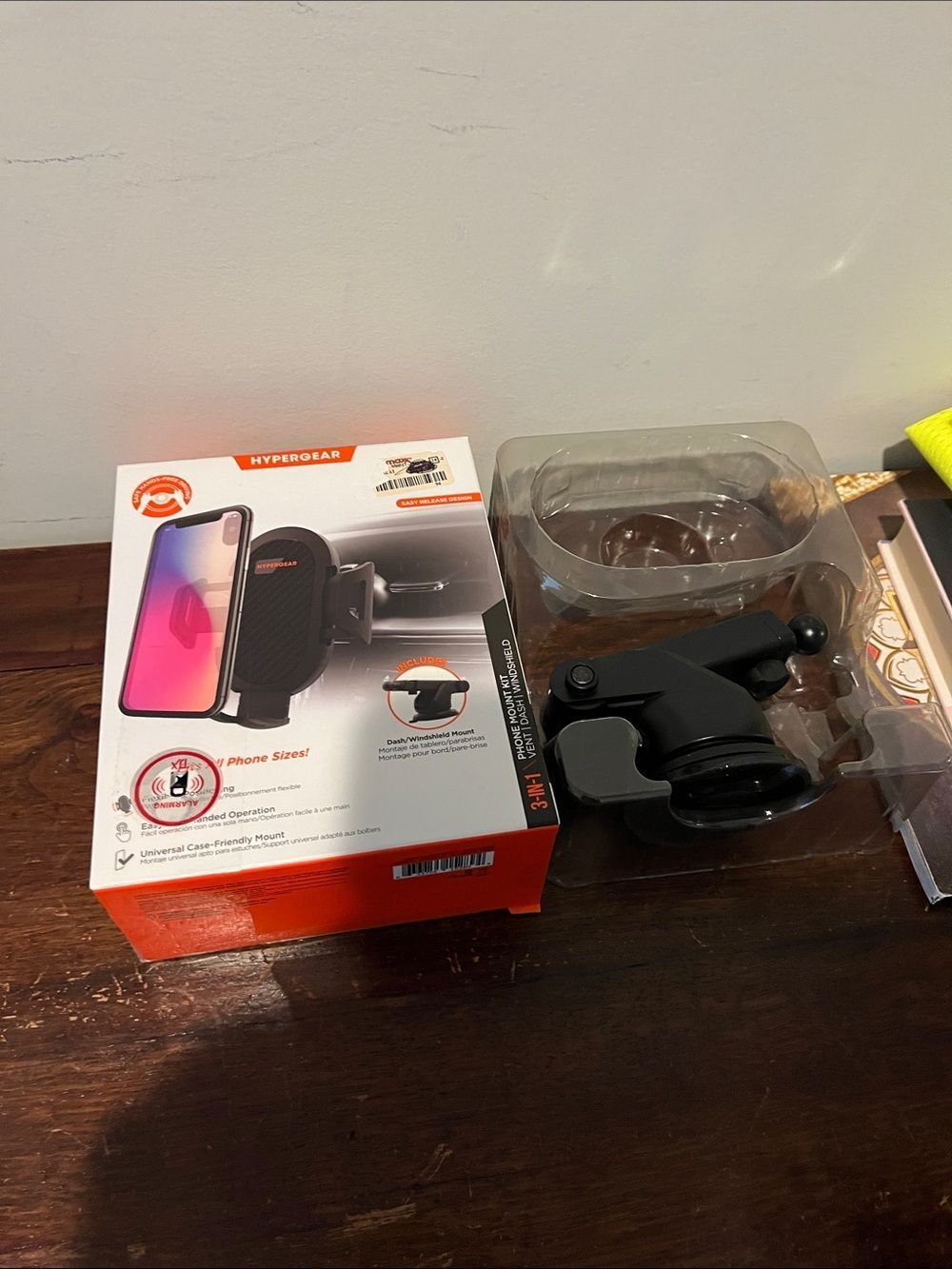New! HyperGear Windshield Dash SUCTION EXTENSION - ONLY - no phone holder